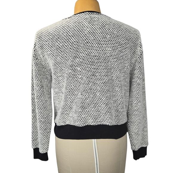 Marine Layer Monochrome Crew Neck Sweater - Picture 4 of 11